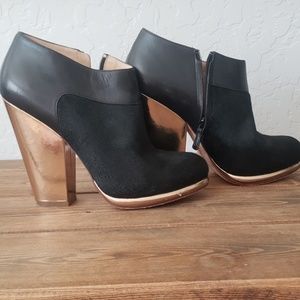 Cole Haan Leather/Hide Booties